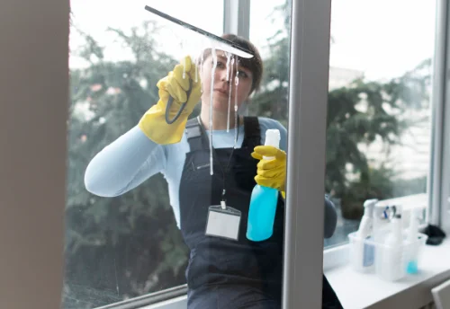 Nettoyage de vitres intérieures et extérieures à Montembœuf